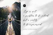 Clandestine - Handwritten Font, a Script Font by Alpaprana (Thumbnail 8 of 10)