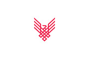 Eagle logo collection, a Branding & Logo Template by Team_Ultra_Graphics (Thumbnail 7 of 9)