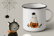 Watercolor Cute Halloween Set, a Decorative Illustration by Carol Lozove (Thumbnail 11 of 26)