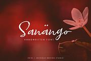Sanango, a Script Font by Incools (Thumbnail 1 of 8)