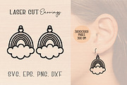 Unicorn Wood Earrings SVG Bundle, an Object Graphic by jannatulpakhi (Thumbnail 8 of 11)