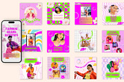 Retro & Y2K Instagram Template Pack, a Social Media Template by Sofico (Thumbnail 8 of 10)