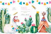 Pastel Vol.2. Boho Summer collection, an Animal Illustration by Kate_Rina (Thumbnail 1 of 9)