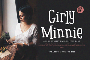 Girly Minnie - Handwritten Font