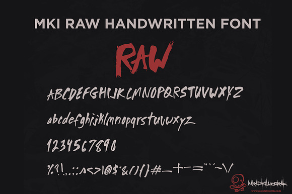 MKI RAW FONT preview 3