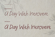 Handwritten font A day with introvet, a Script Font by tomatstudio (Thumbnail 4 of 5)