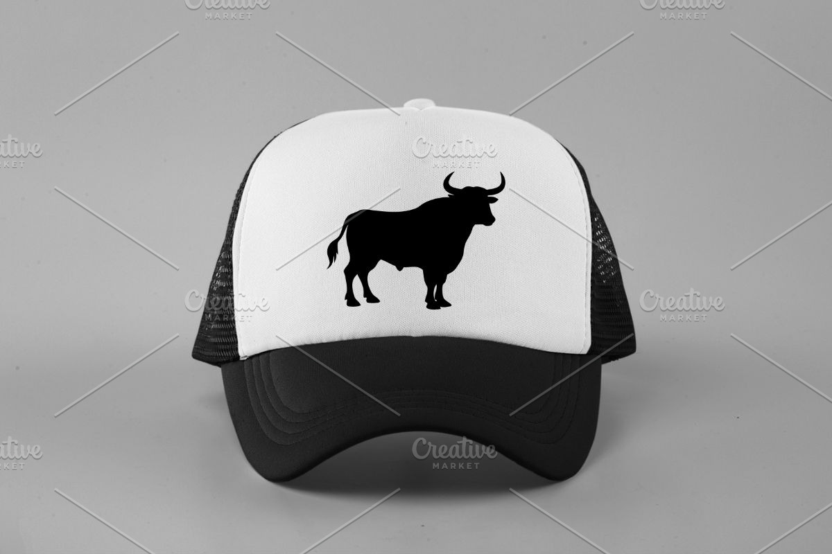 Bull Silhouette SVG, an Animal Illustration by newminddesign (Photo 3 of 10)
