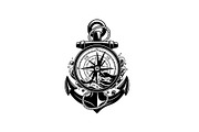 Nautical Anchor Compass Bundle, an Illustration by Creativeshirt (Thumbnail 28 of 31)