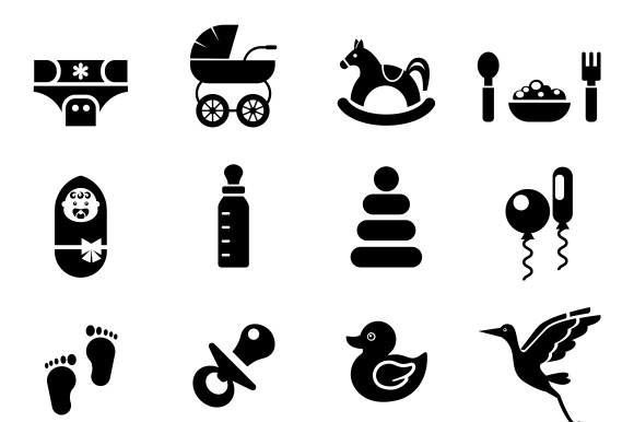Baby Icons Set