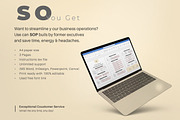 SOP Template, A4, US Letter, a Stationery Template by Niofix (Thumbnail 6 of 7)