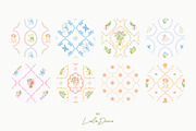 Spring Charm Clipart & Patterns, an Object Graphic by Leila Divine (Thumbnail 14 of 17)