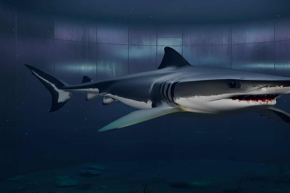 Realistic Shark 3D Model, an Animal 3D Model by Temer (Photo 4 of 6)