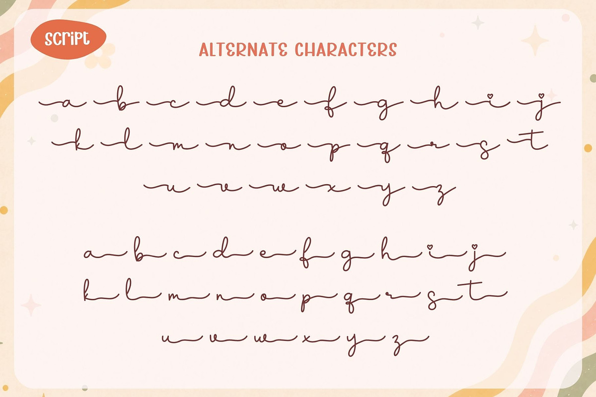 Groovy Mistletoe Font Duo, a Script Font by AnningArts (Photo 10 of 10)