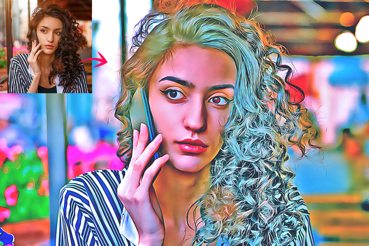 Digital Painting Photoshop Action, an Action Add-On by MRI STUDIO (Photo 22 of 25)