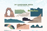 Illustrative Landscape Creator, an Object Illustration by Anugraha Design (Thumbnail 10 of 11)