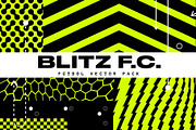 BLITZ F.C. - FUTBOL VECTOR PACK, a Pattern Graphic by GOAT Design Co. (Thumbnail 8 of 8)