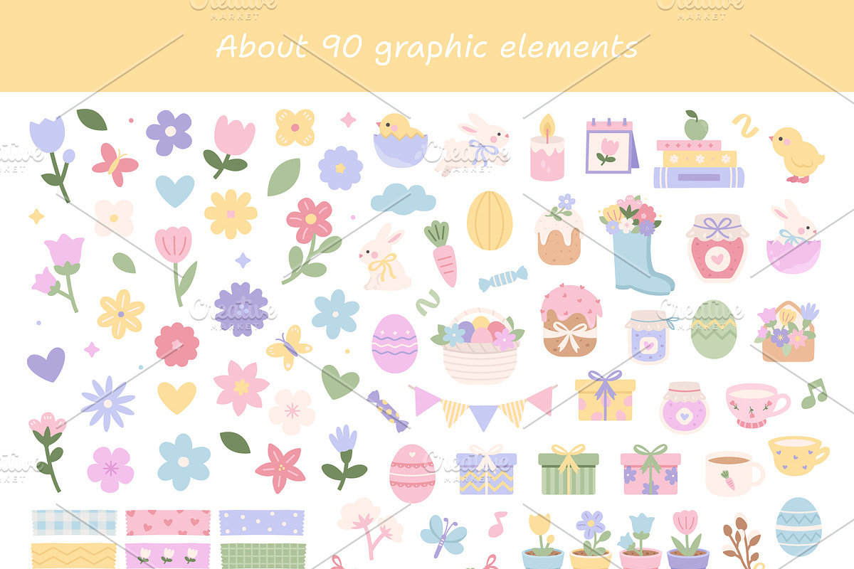 Easter Collection, a Seasonal Illustration by Creative Gallery (Photo 5 of 8)