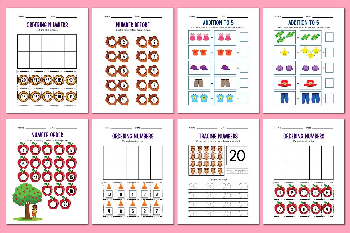 All-In-One Kids Activity Book Bundle, a Stationery Template by Shumaya (Photo 2 of 5)