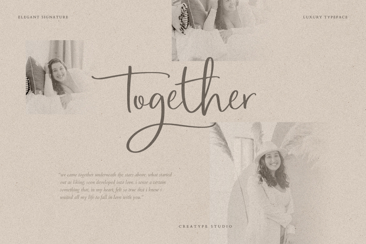 Evossry Signature Business Font, a Script Font by Creatype Studio (Photo 5 of 10)