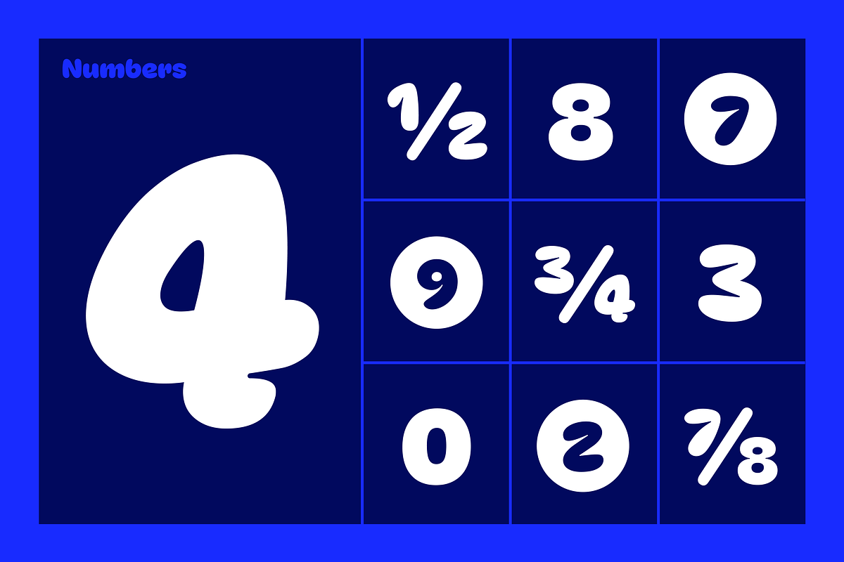Roond – A rounded, organic typeface, a Sans Serif Font by Grafik Studio Balua (Photo 9 of 9)