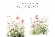 Watercolor Floral Bundle (45 in 1), a Decorative Illustration by Lana Elanor (Thumbnail 180 of 180)