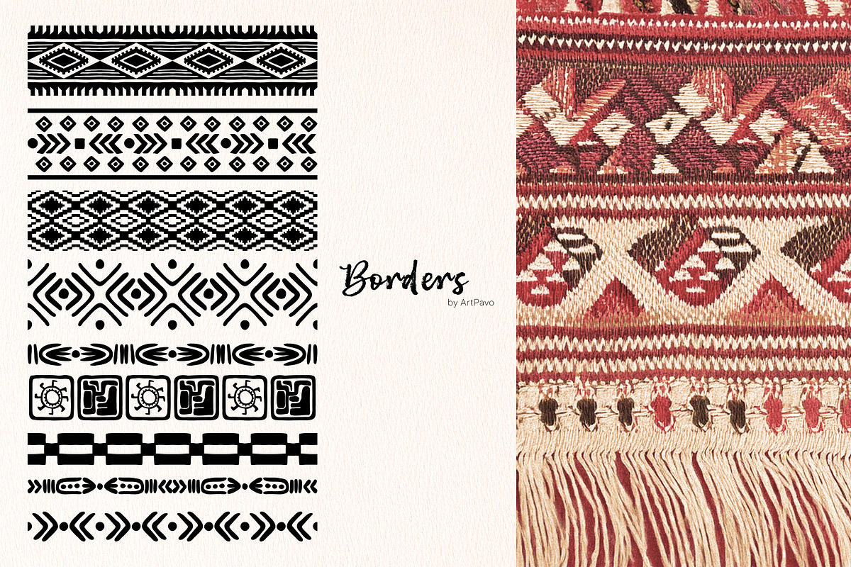 Tribal Sketche Pack, Native American, a Person Illustration by ArtPavo (Photo 10 of 13)