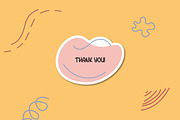 Motivational Stickers Pack | Vector, a Stationery Template by AnnaViolet_store (Thumbnail 5 of 5)