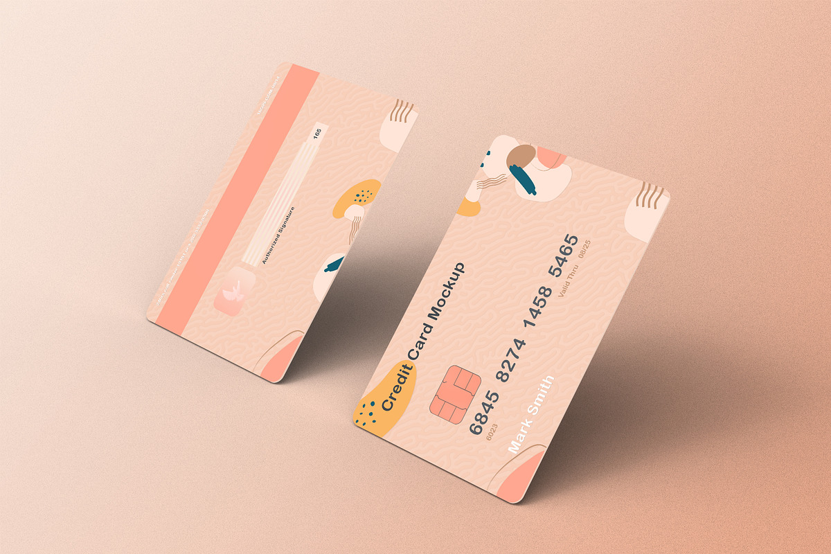 Credit Card Mockups Set | 51 PSD, a Print Template by ExplicitConcepts (Photo 18 of 51)