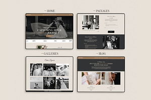 Wedding Photography Website Template