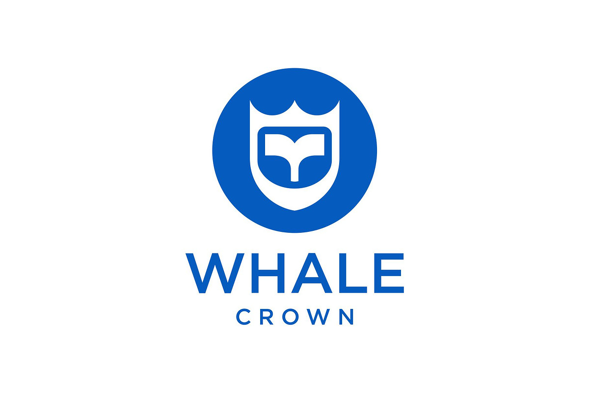 Whale Crown Logo Design, a Branding & Logo Template by Buqancreative (Photo 2 of 4)