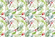 3 Christmas Seamless Pattern, a Pattern Graphic by Karma (Thumbnail 7 of 8)