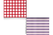 Farmhouse Red White & Blue Patterns, a Pattern Graphic by Earley Bird Design Studio (Thumbnail 5 of 7)