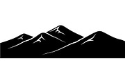 Mountain Range Silhouette, an Object Graphic by Designer_Momina (Thumbnail 4 of 20)
