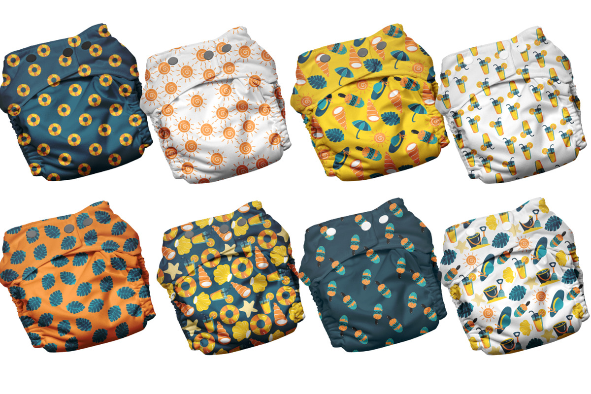 Summer Pattern Design Collection, a Pattern Graphic by D.O.C Gallery by Carla (Photo 9 of 13)