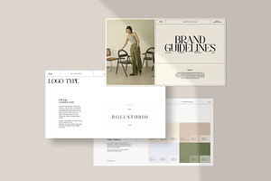 ROLL Brand Guidelines Canva