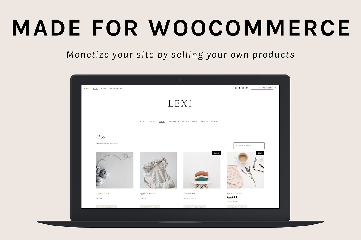 Lexi Theme • Genesis Child Theme, a WordPress Template by Code + Coconut (Photo 8 of 8)