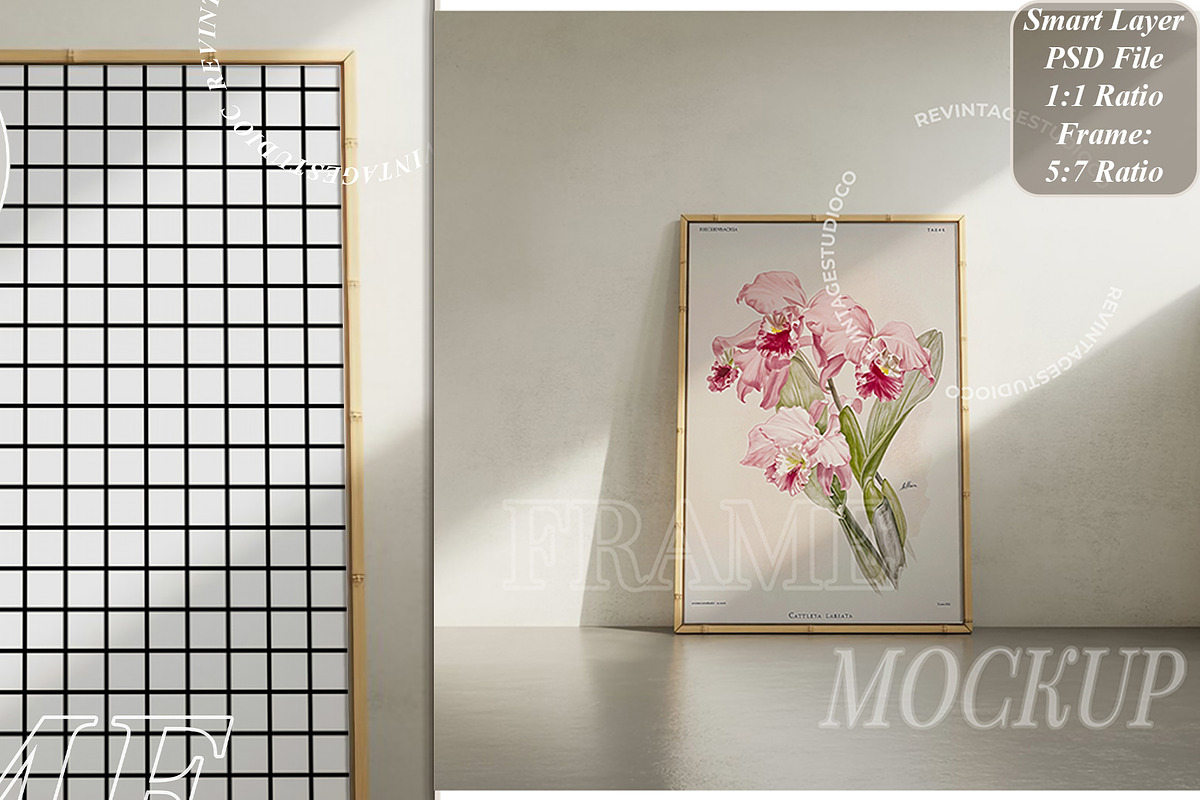 Art & Poster Frame Mockup Set, a Household Mockup by RevintageStudio (Photo 8 of 8)