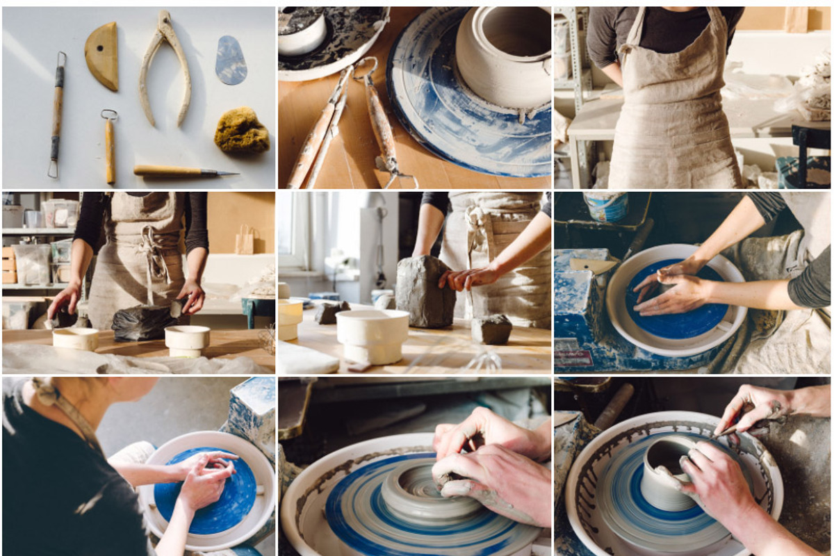Pottery Studio | 30 Premium Photos, a Templates & Theme by Barn Images (Photo 2 of 2)