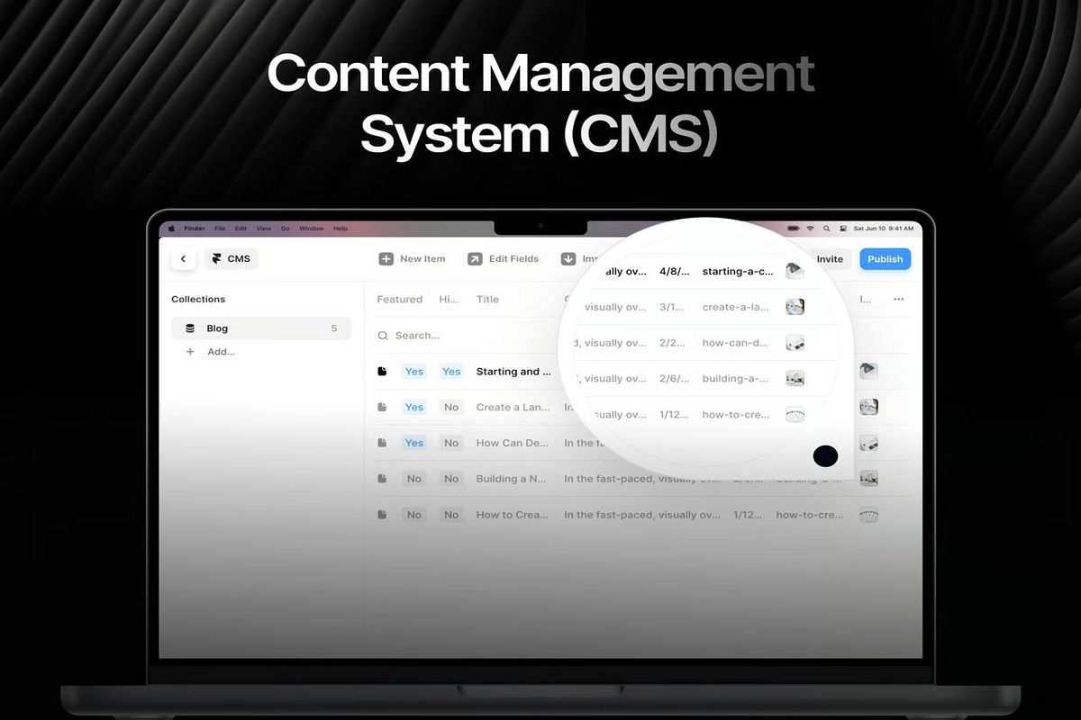 Showcasy - Portfolio Framer Template, an UI Kit Template by Creative Perspective (Photo 5 of 8)