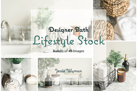 Designer Bath | Stock Photo Bundle, a Background Photo by Jessie Wyman Photography