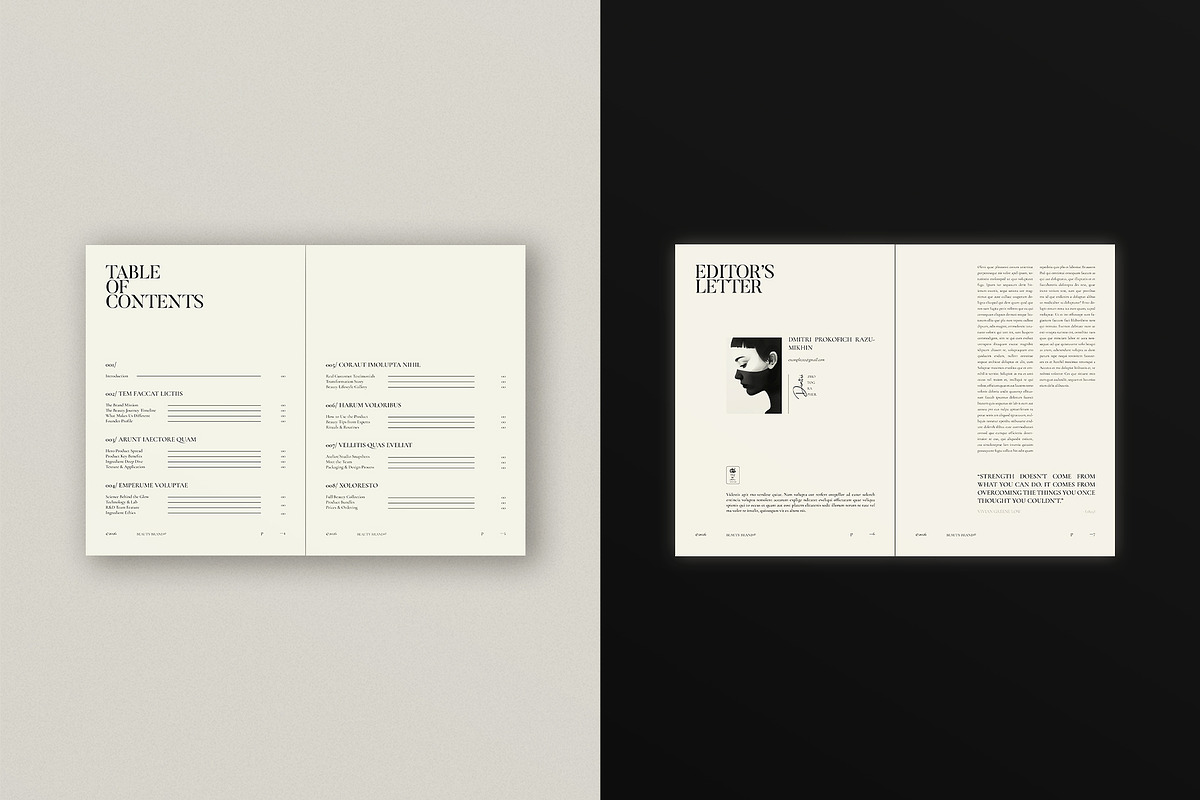 Architecture Magazine Template, a Magazine Template by ArtisanaAura (Photo 4 of 15)
