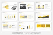 Construction Powerpoint Template, a Presentation Template by Brandearth RRGraph (Thumbnail 6 of 7)