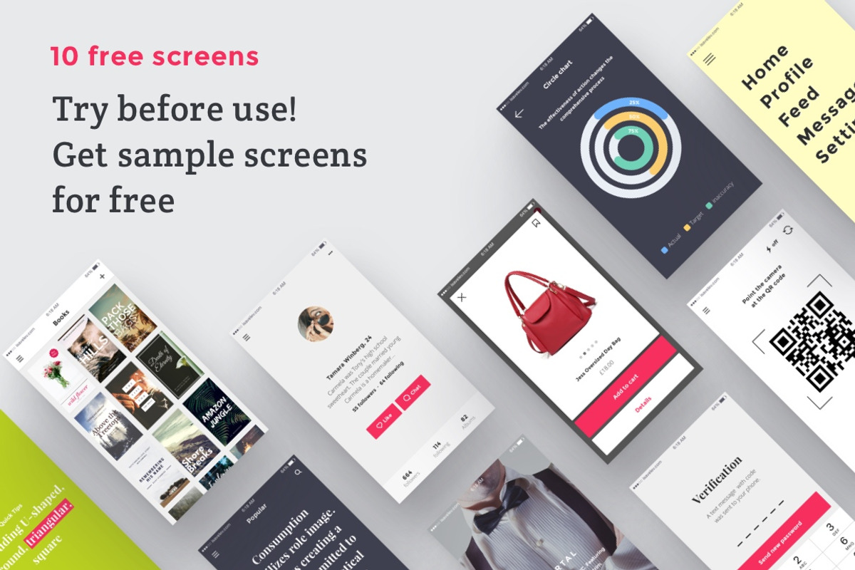 PORTAL UI PACK, an UI Kit Template by isavelev.com