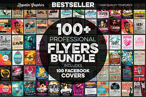 100 Flyers Bundle Covers