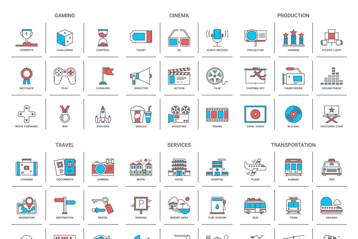 Monoline Icons Collection, an Outline Icon by Anatolii Babii (Photo 3 of 3)