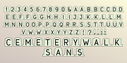 CemeteryWalk, a Symbol Font by Ingrimayne Type (Thumbnail 7 of 10)