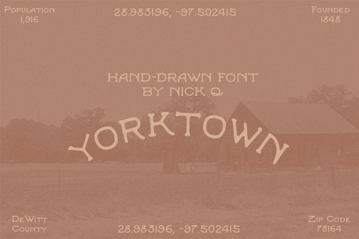 Hometown Font Bundle, a Font by nickqtx (Photo 4 of 9)