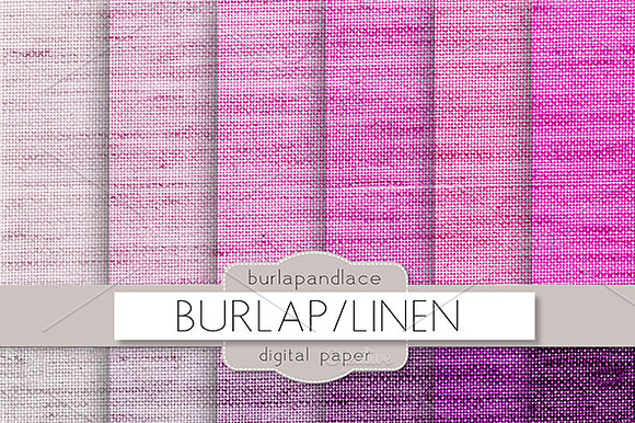Burlap purple color preview 2