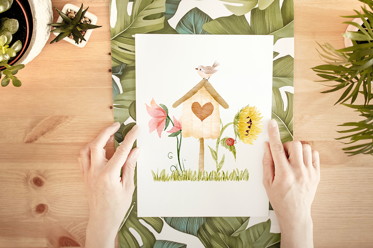 Fairy garden clipart, an Illustration by heyiamalice (Photo 10 of 12)