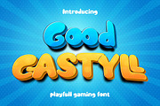 Good Castyll Playful Font, a Sans Serif Font by twinstd (Thumbnail 1 of 14)